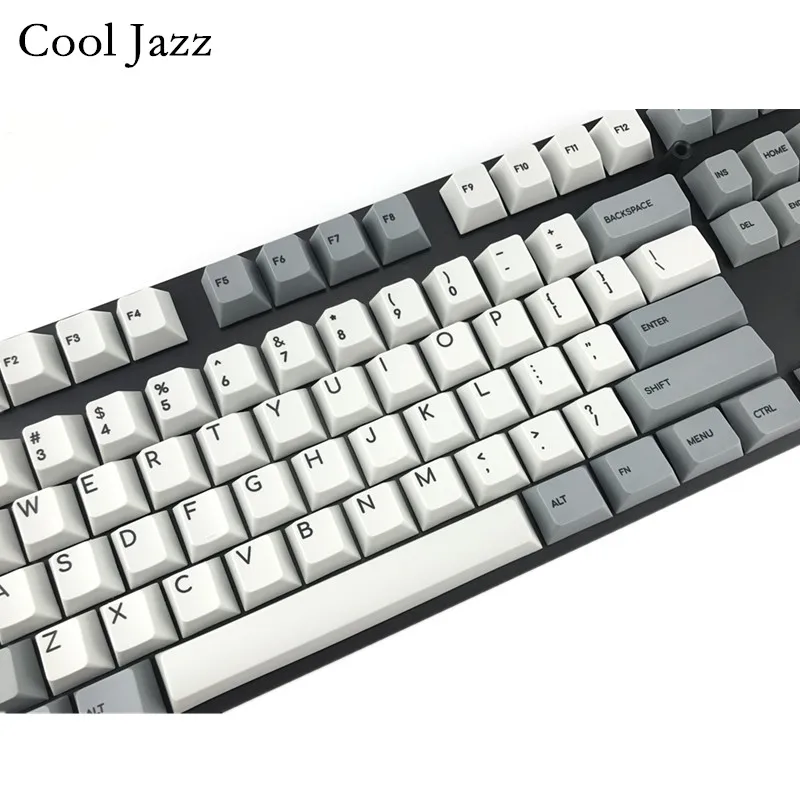Крутая механическая клавиатура pbt Cherry mx для Jazz колпачки ключей 151 краситель с