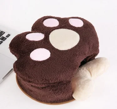 2016 милый игровой коврик с героями мультфильмов USB теплый зимний для мыши