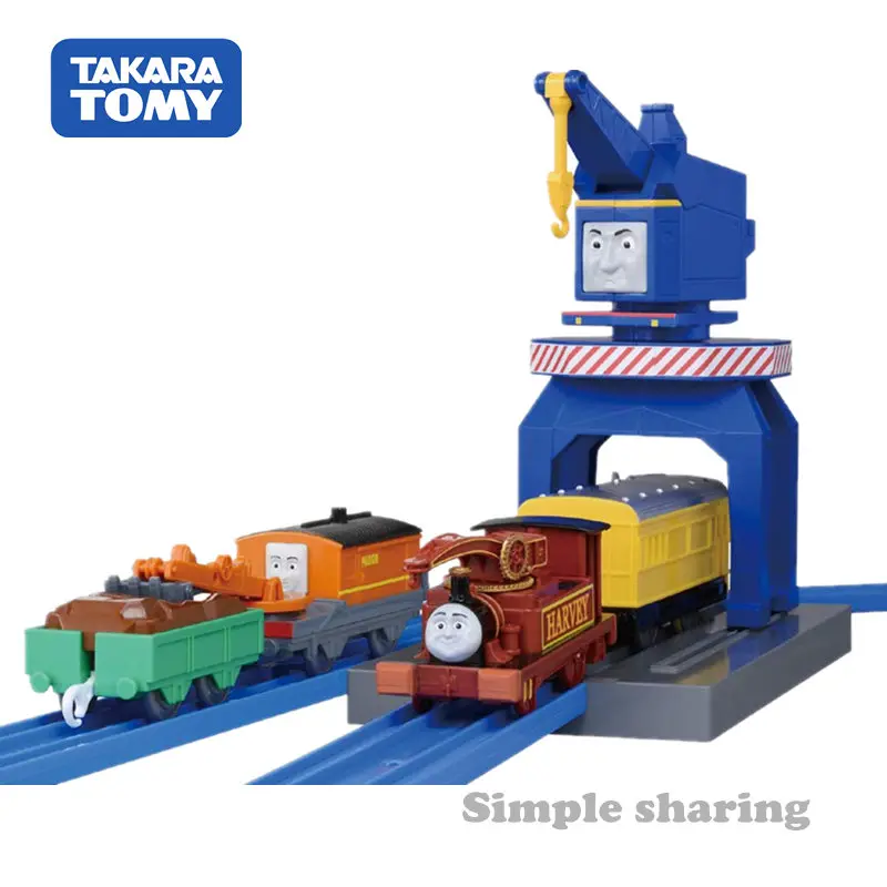 Takara Tomy tomica Plarail Trackmaster Harvey Marion & Beresford модель поезда комплект литье под давлением