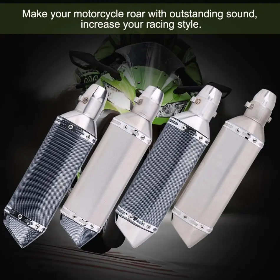 Универсальная Модифицированная выхлопная труба для мотоцикла внедорожника