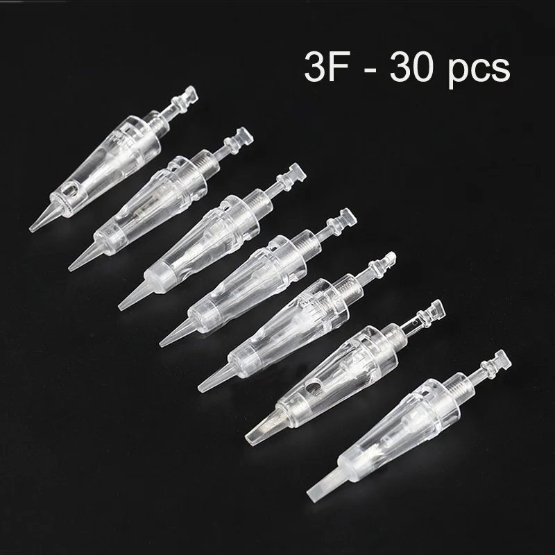 3F -30 pcs 4 цвета лучшее качество беспроводной Перманентный макияж татуировки машина микроблейдинг перезаряжаемые брови татуировки ручка - Цвет: 3F -30 pcs