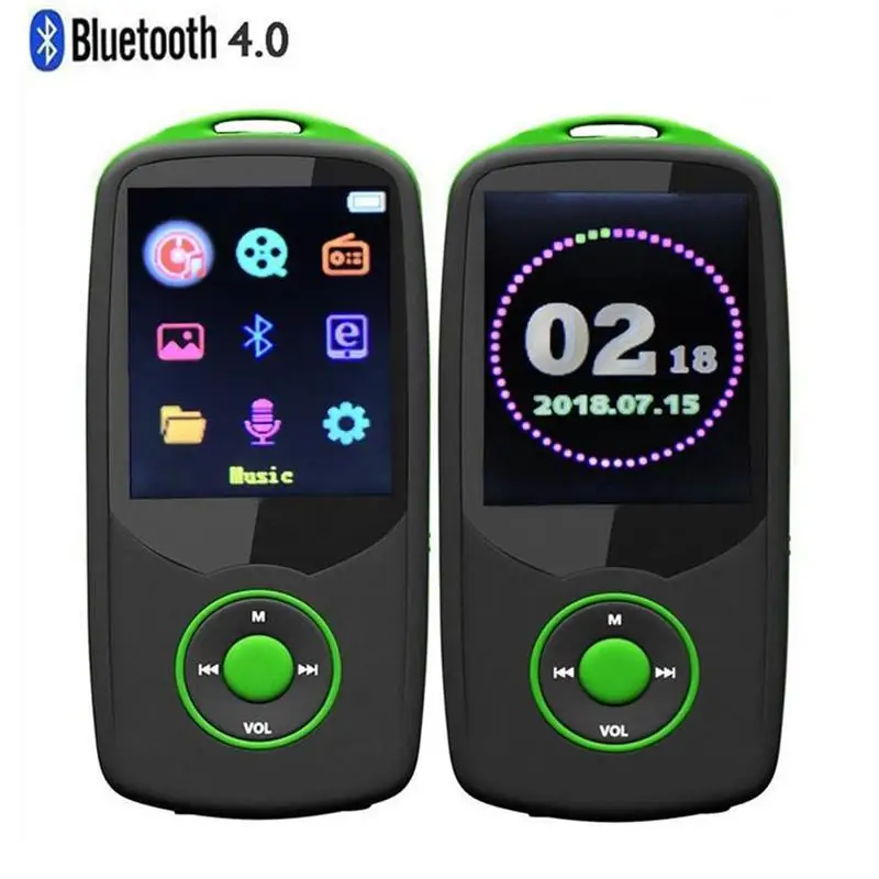 Портативный Новый Bluetooth4.0 MP3 музыкальный плеер 16 Гб оригинальный RUIZU X06 с 1 8 дюймов