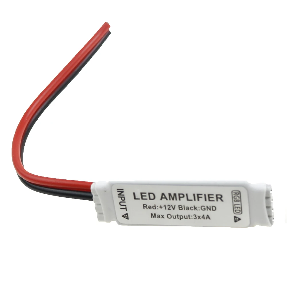 Мини RGB Led усилитель контроллер общий анод 6A 3 канала для SMD 3528 5050 светодиодная
