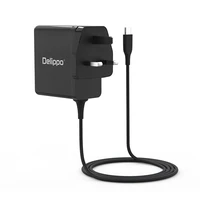 delippo universal fast usb type c intelligent desktop travel wall charger for lenovo yoga 910 920 370 720 max 45w useuuk plug