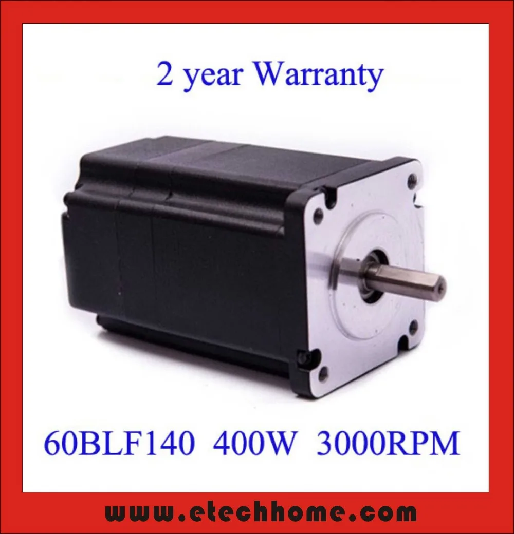 

Nema24 Brushless DC Motor 48V 400W 3000rpm Square Flange 60 mm