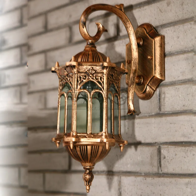 Настенный светильник в Европейском стиле водонепроницаемая уличная лампа