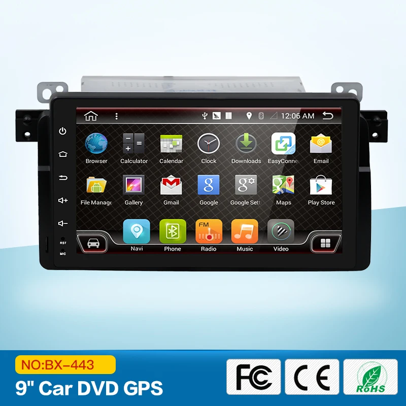 2G Оперативная память HD Сенсорный экран quad core автомобильный радиоприемник gps
