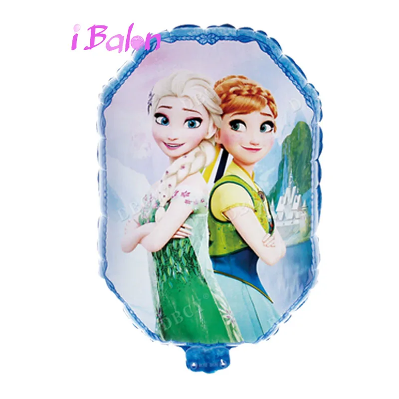 Эльза Анна шары в форме принцесс Девушка подарки Globos С Днем Рождения украшения Детские игрушки Свадебные вечерние принадлежности баллон гелия