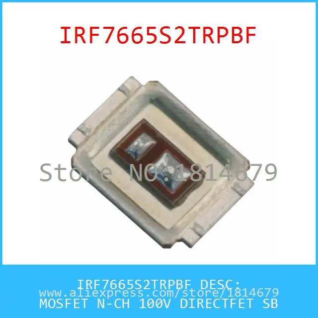 Бесплатная Доставка 1 Шт./лот IRF7665S2TRPBF MOSFET N CH 100 В DIRECTFET SB 7665 IRF7665|shipping stamps|shipping