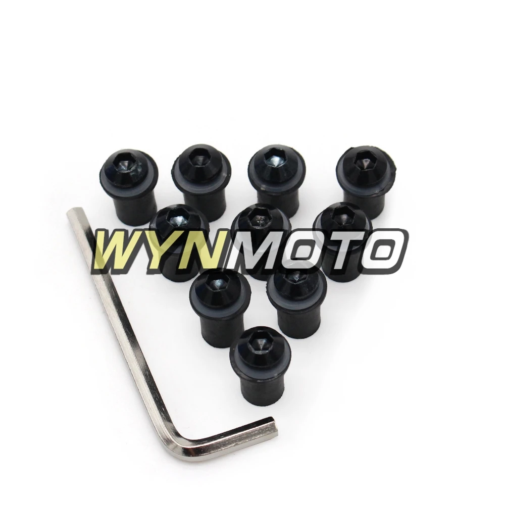 Обтекатели болты для лобового стекла крепежные гайки винты шайбы Yamaha YZF600 R6 1998-2006