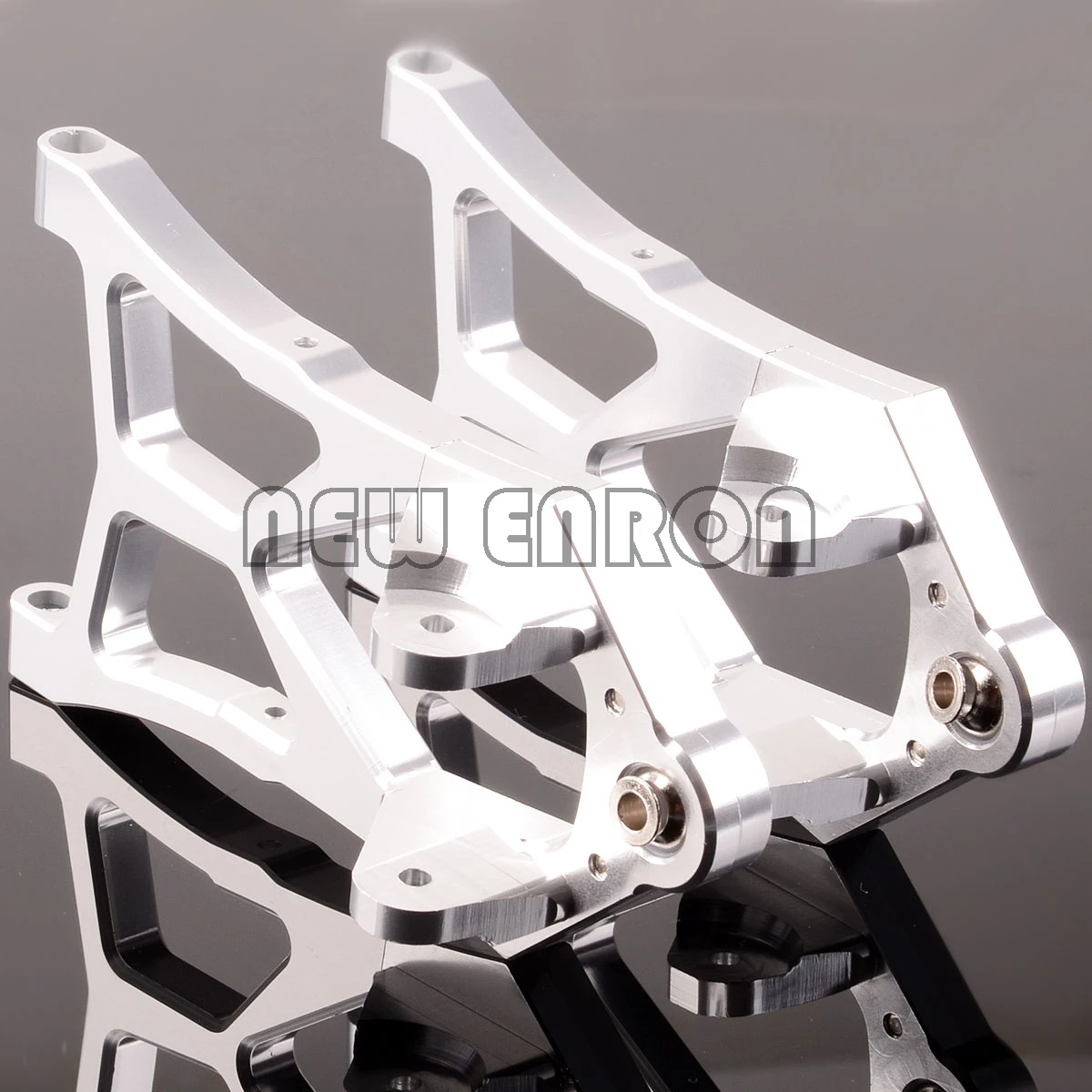 Silver ENRON 2 шт. алюминиевый передний нижний рычаг подвески A85400 для RC 1:5 1/5 HPI Baja 5B SS Rovan KING MOTOR - Цвет: Silver