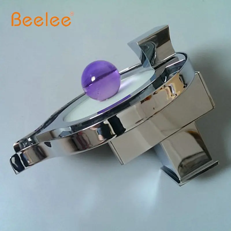 Светодиодный кран для ванной комнаты латунный хромированный Водопад смесители 3