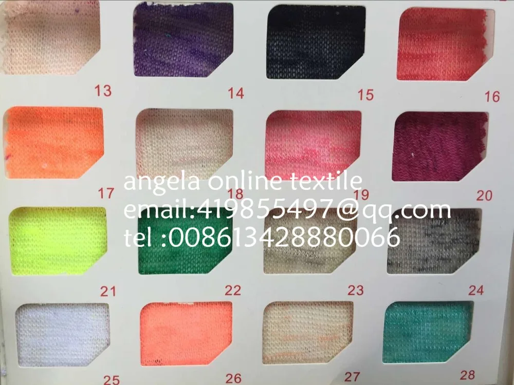 Новинка 2016 оптовая продажа тонкая футболка трикотажная ткань ярдовые/рулонные