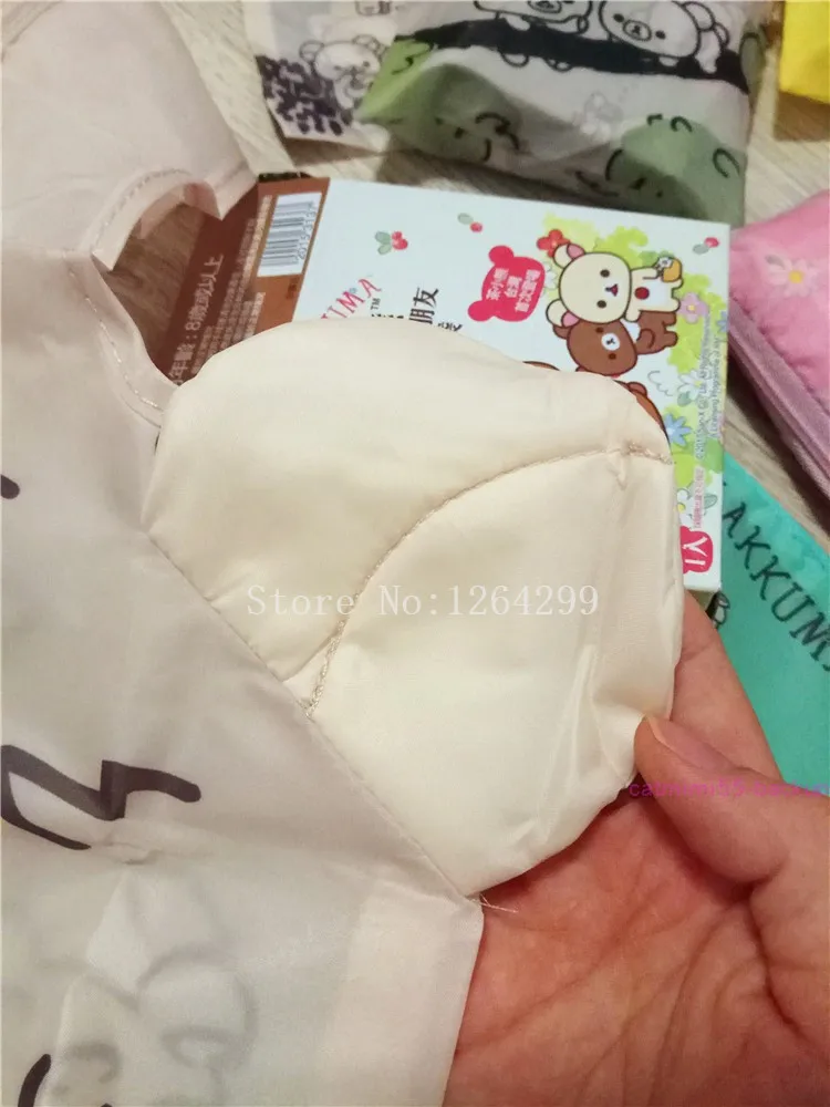 Новые Модные Детские Портативные складные сумки для покупок Rilakkuma для девочек, подарки для детей
