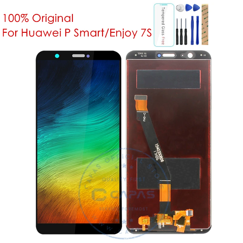 Оригинальный ЖК дисплей для Huawei P Smart сенсорный экран панель Enjoy 7S дигитайзер