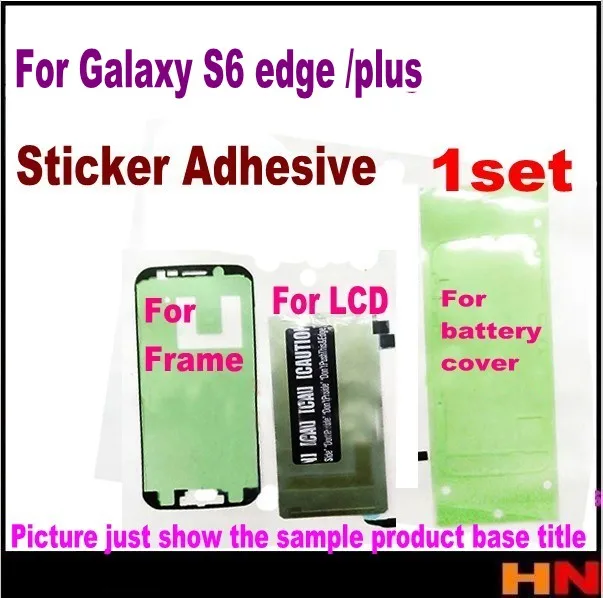 1 комплект оригинал для g Galaxy S6 edge / plus G920 g925 G920F задняя крышка батареи + передняя