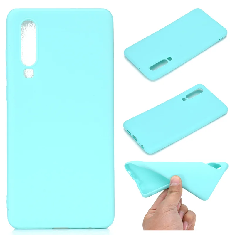 Силиконовый чехол для Fundas Huawei P30 Pro на СПС P20 Lite мягкий из ТПУ чехлы телефонов ярких