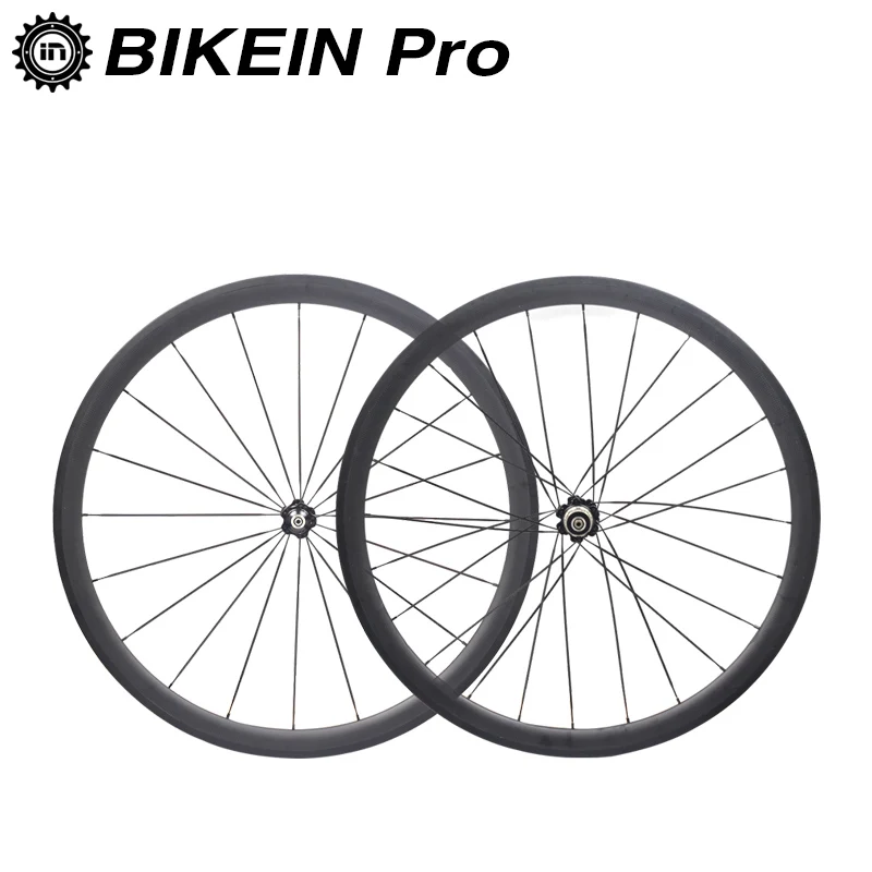 Bikein Ультралайт 700C 3 k Углеродное волокно дорожный набор для езды на велосипеде
