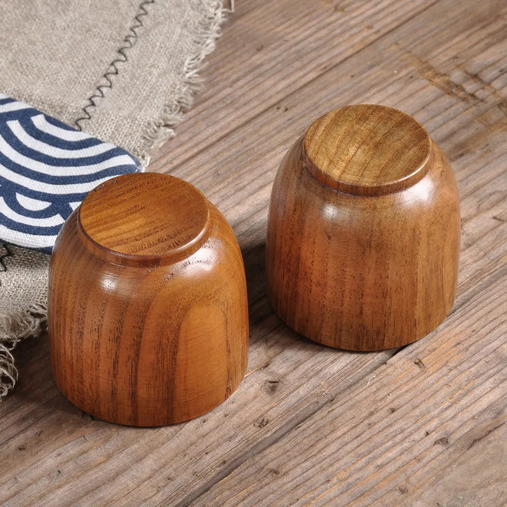 Новинка 2020 кружка из натурального дерева деревянная для кофе чая пива сока