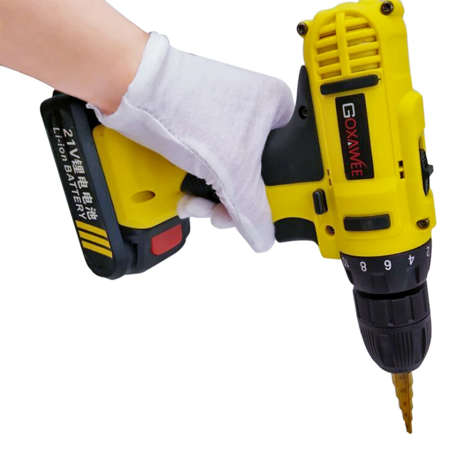 Сверла GOXAWEE из быстрорежущей стали с электрической отверткой 26 шт. | Инструменты