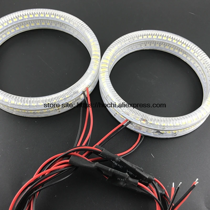 Ультраяркий SMD белый светодиодный ангельские глазки 1600LM 12V halo ring kit для Toyota 4runner 2006