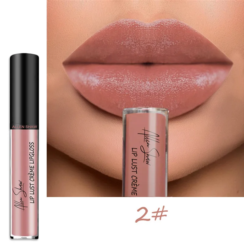 Водостойкая Матовая жидкая губная помада стойкий блеск для губ винный оттенок