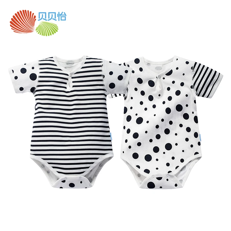 Bornbay/одежда для малышей из 2 предметов Комбинезон младенцев Боди с короткими