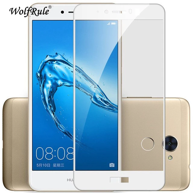 Screen Protector Glass Huawei Honor 6C Tempered For Full Coverage 6c Curved Edge Film WolfRule | Мобильные телефоны и