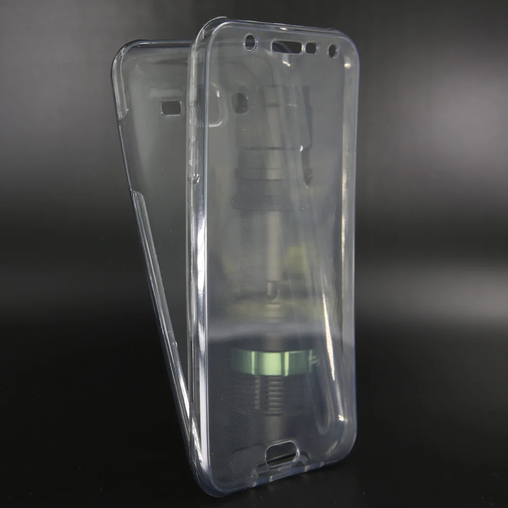 Полное покрытие спереди и сзади прозрачный чехол мягкий силиконовый гелевый ТПУ