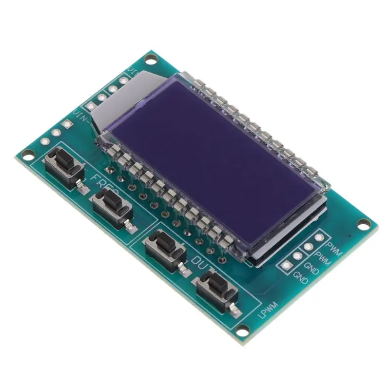PWM Pulse Frequency Duty Cycle Adjustable Module Signal Generator LCD Display | Инструменты