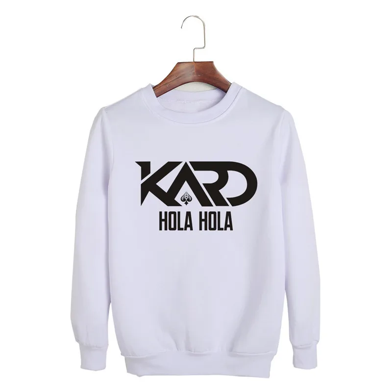 KPOP Korean Fashion K.A.R.D Mini Album Hola KARD BM J.Seph Cotton Hoodies Pullovers Sweatshirts PT561 | Женская одежда