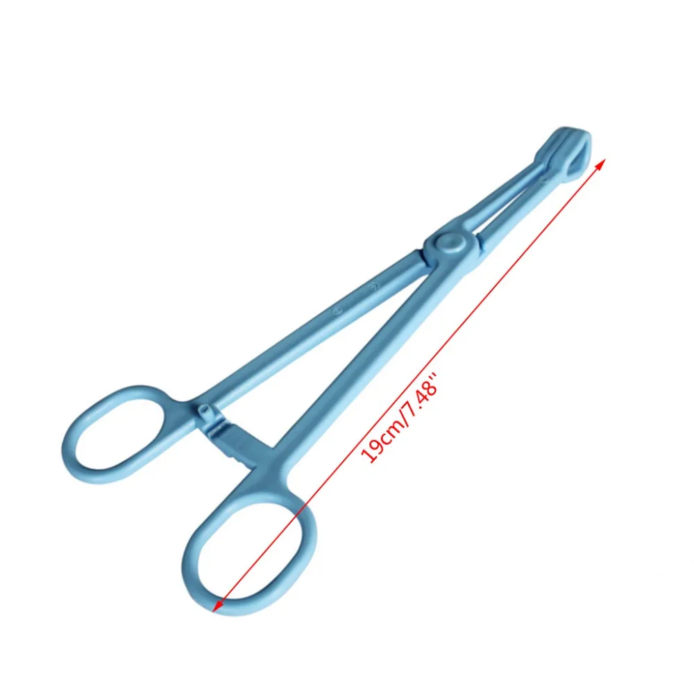 

Reptile Terrarium Lizards Plastic Tongs Tweezers Pet Raising Feeding Tool Clip