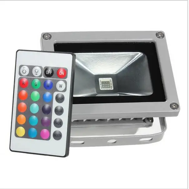 Bridgelux RGB Светодиодный прожектор 10 Вт 20 30 50 водонепроницаемый наружный меняющий