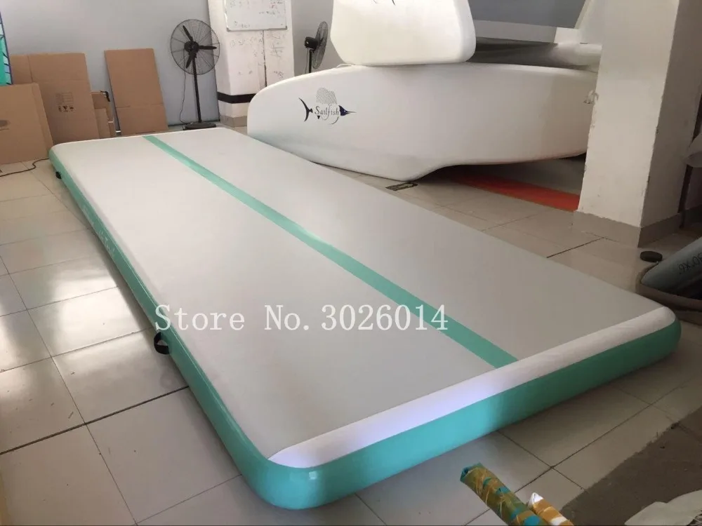 Продажа Бесплатная доставка 6*1*0,2 м надувной воздушный трек, надувной коврик для гимнастики, воздушный коврик для дома с насосом