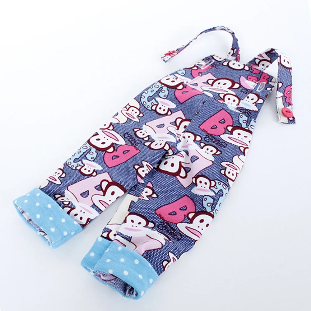 1pcs Suspenders Printed monkey dolls only Fit for 60cm 18inch 1:3dolls Doll accessories girls BJD/SD replacement skirt | Игрушки и хобби