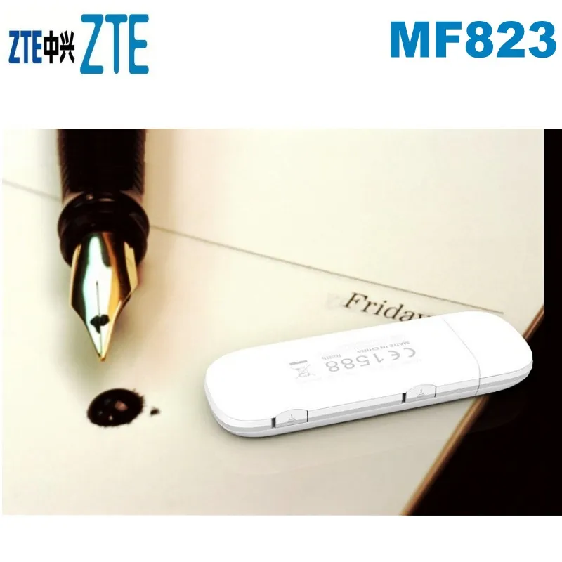 Разблокированный ZTE MF823 4G LTE USB накопитель модем FDD 800/900/1800/2600Mhz PK MF831 MF833|Модемы| |