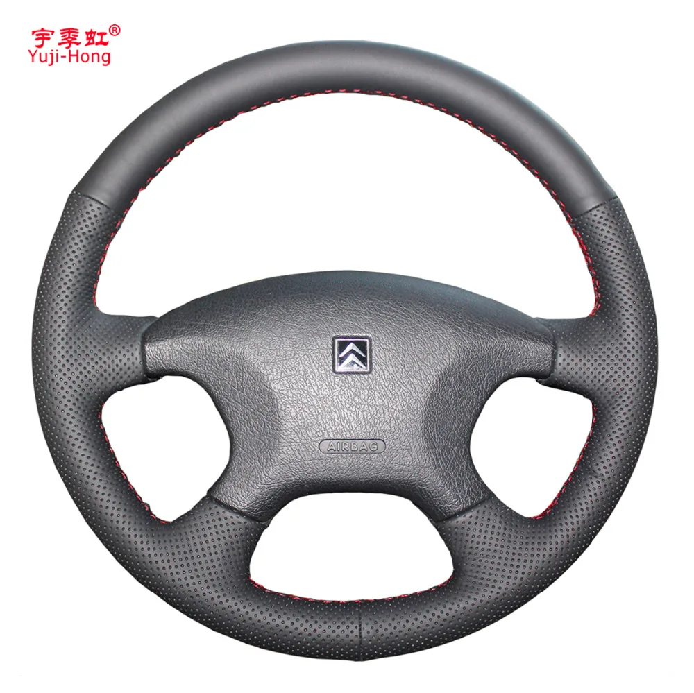 

Чехол из искусственной кожи для Citroen C-Elysee 2004-2013, прошитый вручную