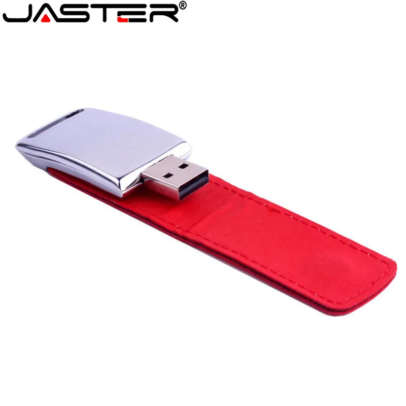 USB флеш-накопитель JASTER usb 2 0 кожаный корпус 4 ГБ 8 16 32 64 | Компьютеры и офис