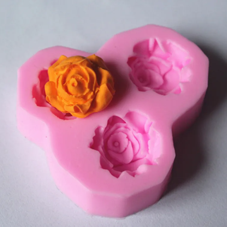 Формочки для торта с тремя цветами формочка мыла и шоколада кухни FM265|mould for|chocolate