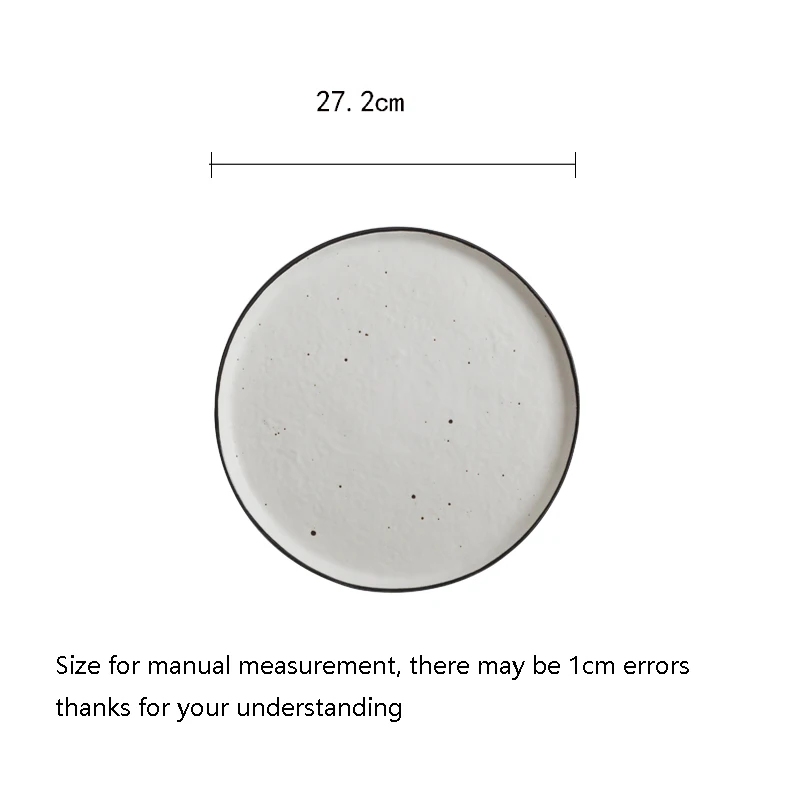 Винтажная керамическая посуда в японском стиле белая грубая керамика домашняя