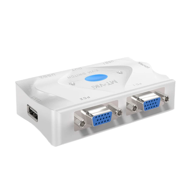 Проводной пульт дистанционного управления MT Viki 2 порта KVM переключатель VGA USB