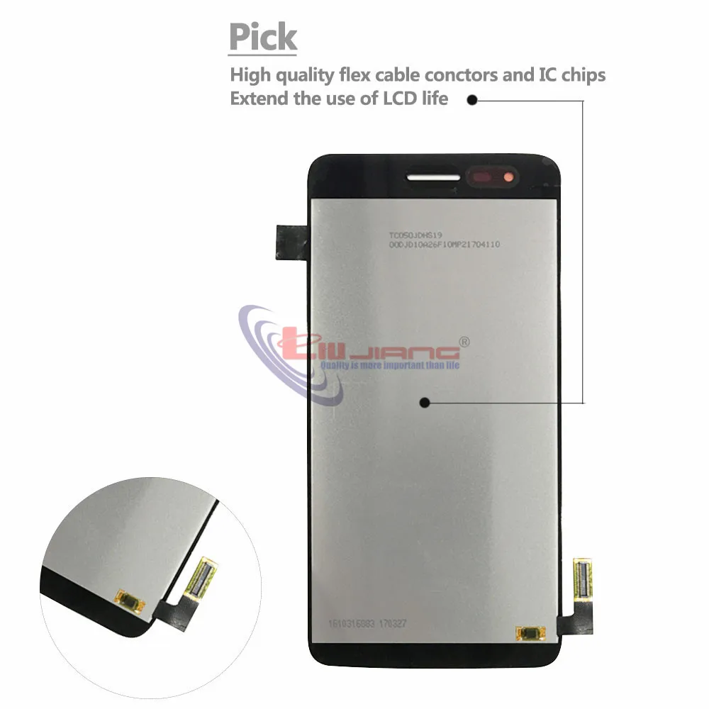 Новый оригинальный ЖК дисплей для LG K8 LTE K350N K350E K350DS кодирующий преобразователь