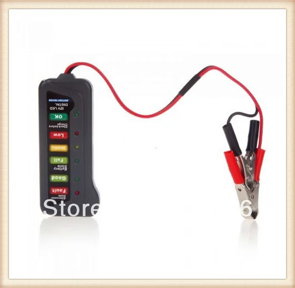 Free shipping Tirol 12V Digital Battery / Alternator Tester with 6-LED Lights Display | Автомобили и мотоциклы