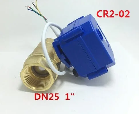 Бесплатная доставка 1 &quotDN25 110-230vac 2 ходовой шаровой Клапан как правило закрыты