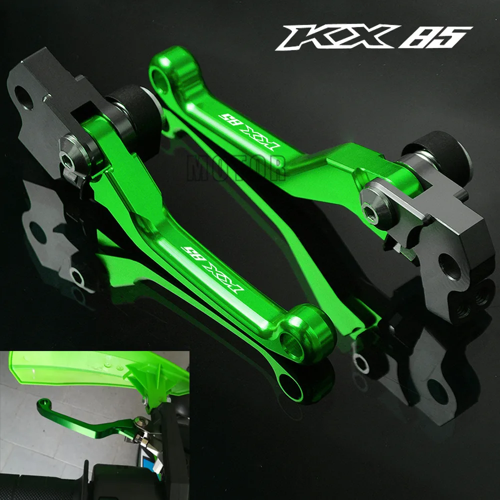 Алюминиевые рычаги сцепления для мотоцикла Kawasaki KX85 KX 85 2001 2017 2012 2013 CNC|Рычаги