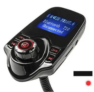 1 шт. супер Bluetooth автомобильный комплект громкой связи fm-передатчик MP3 музыкальный