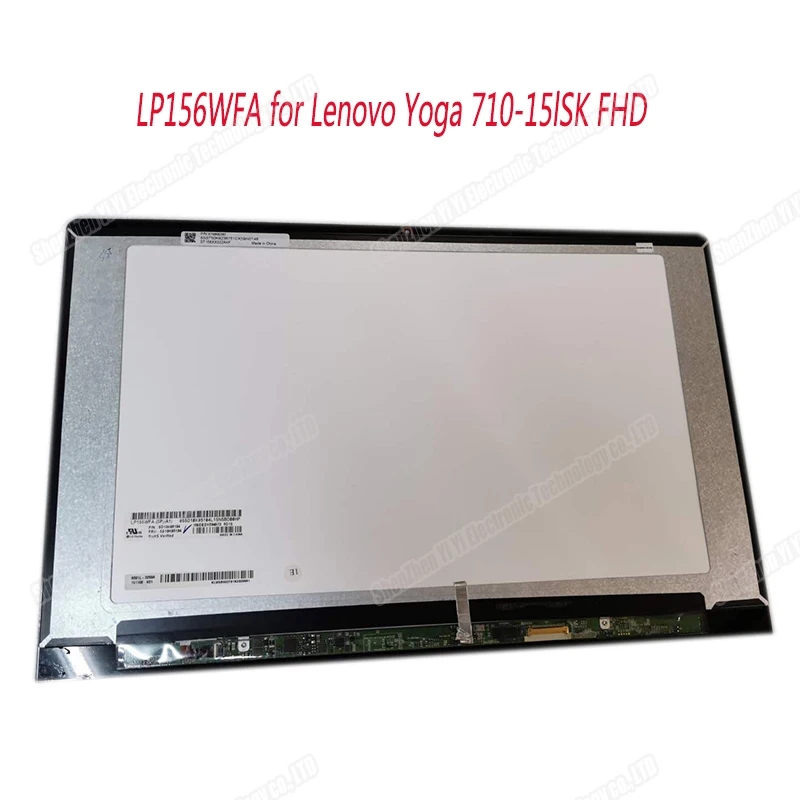 

For Lenovo Yoga 710-15 N156HCA-EA1 lcd screen with touch digitizer assembly 1920*1080 LP156WFA-SPA1