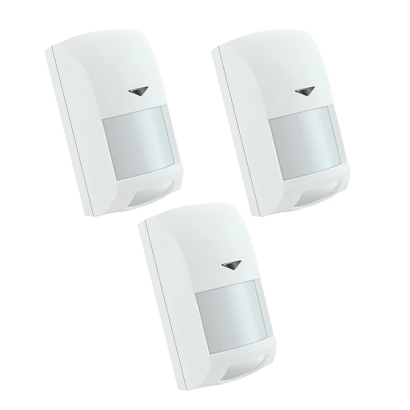 3 PCS BroadLink S1 PIR датчик движения с Wi-Fi управлением 433 МГц Беспроводная инфракрасная противоугонная система для домашней безопасности S1 сигнализация - Комплект: 3 PCS
