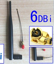 6dBi 868MHz antenna wireless module U.fl pigtail cable antenna 868M pcb IPEX antenna