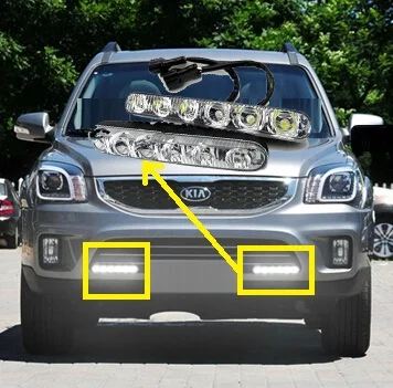 SportageR светодиодный Sportage Дневной светильник soul spectora k5 sorento kx5 ceed головной K2 хвост KX3